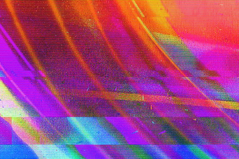 Abstract colorful lines