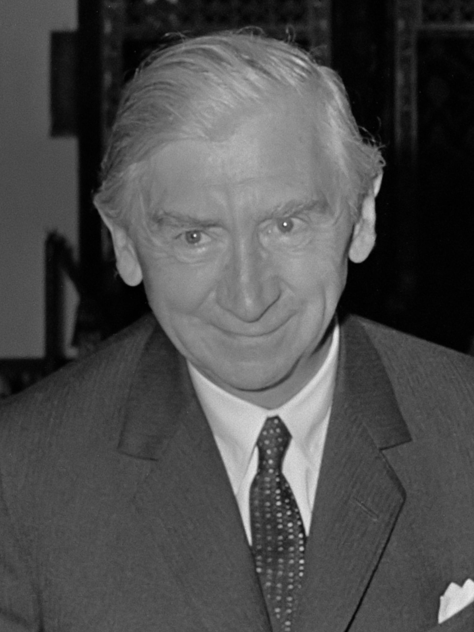 Photograph of a man smiling