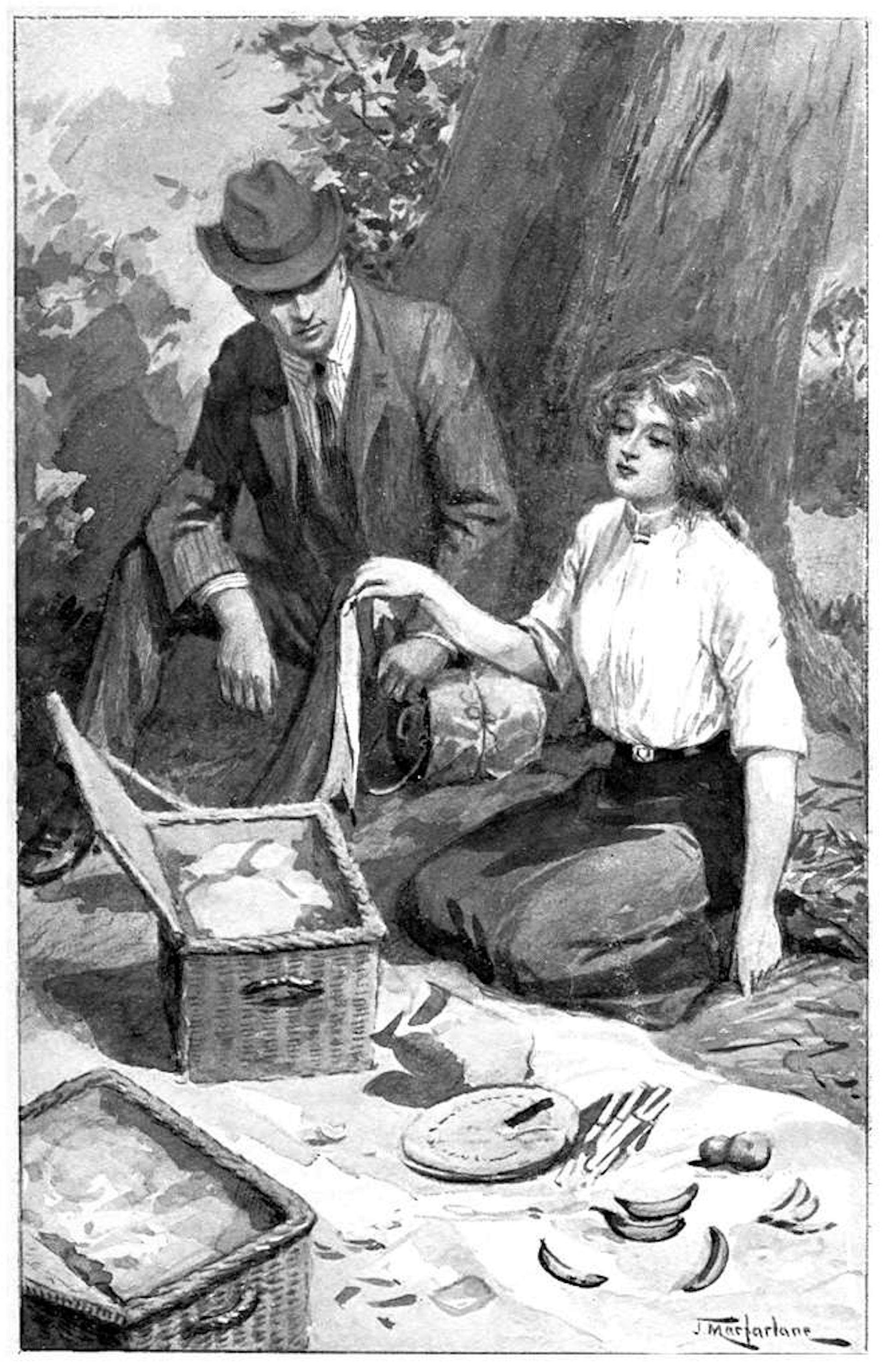 A picnic in the bush