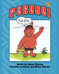 The cover of Pukunui by James Waerea.