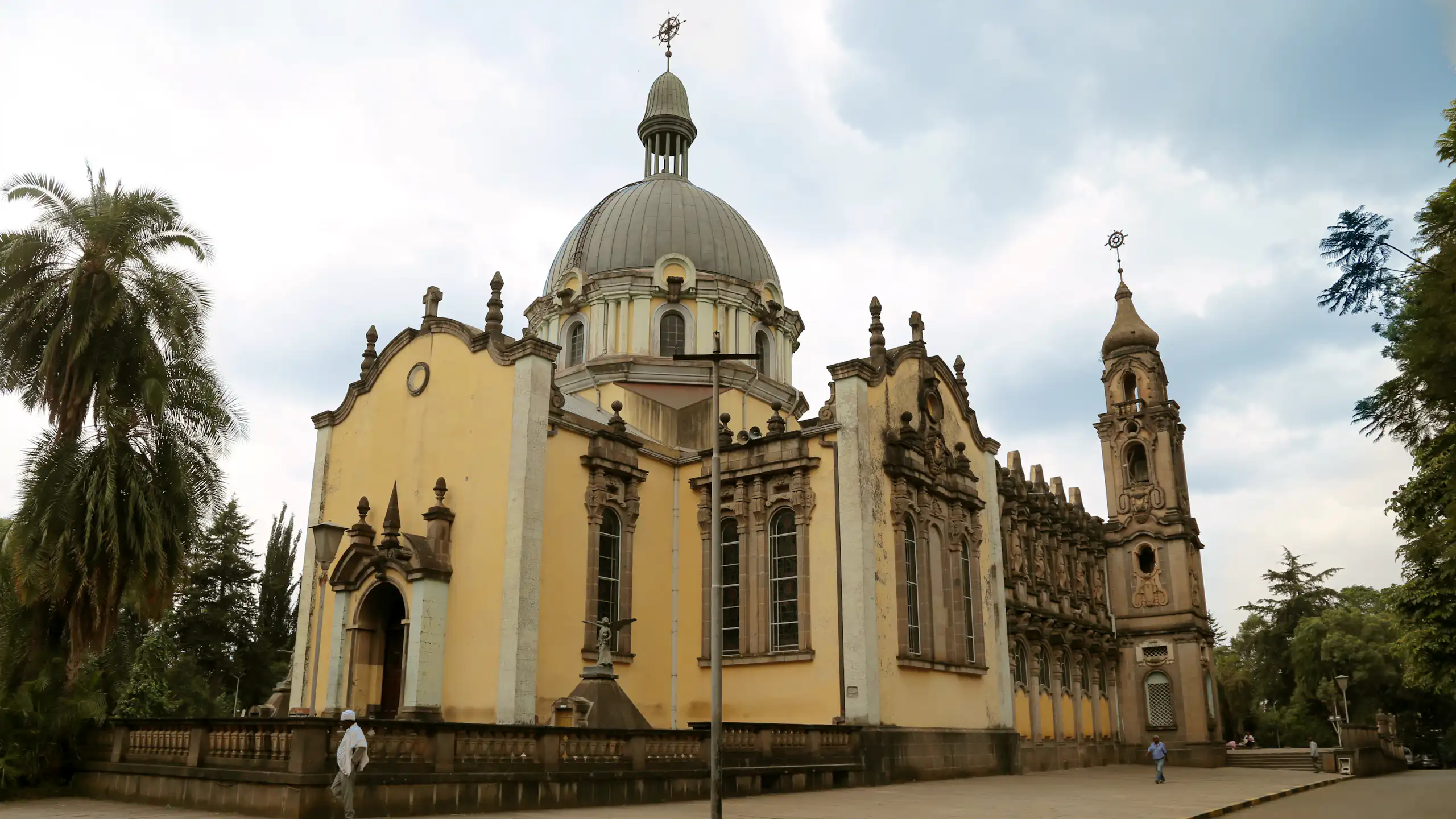 A church building