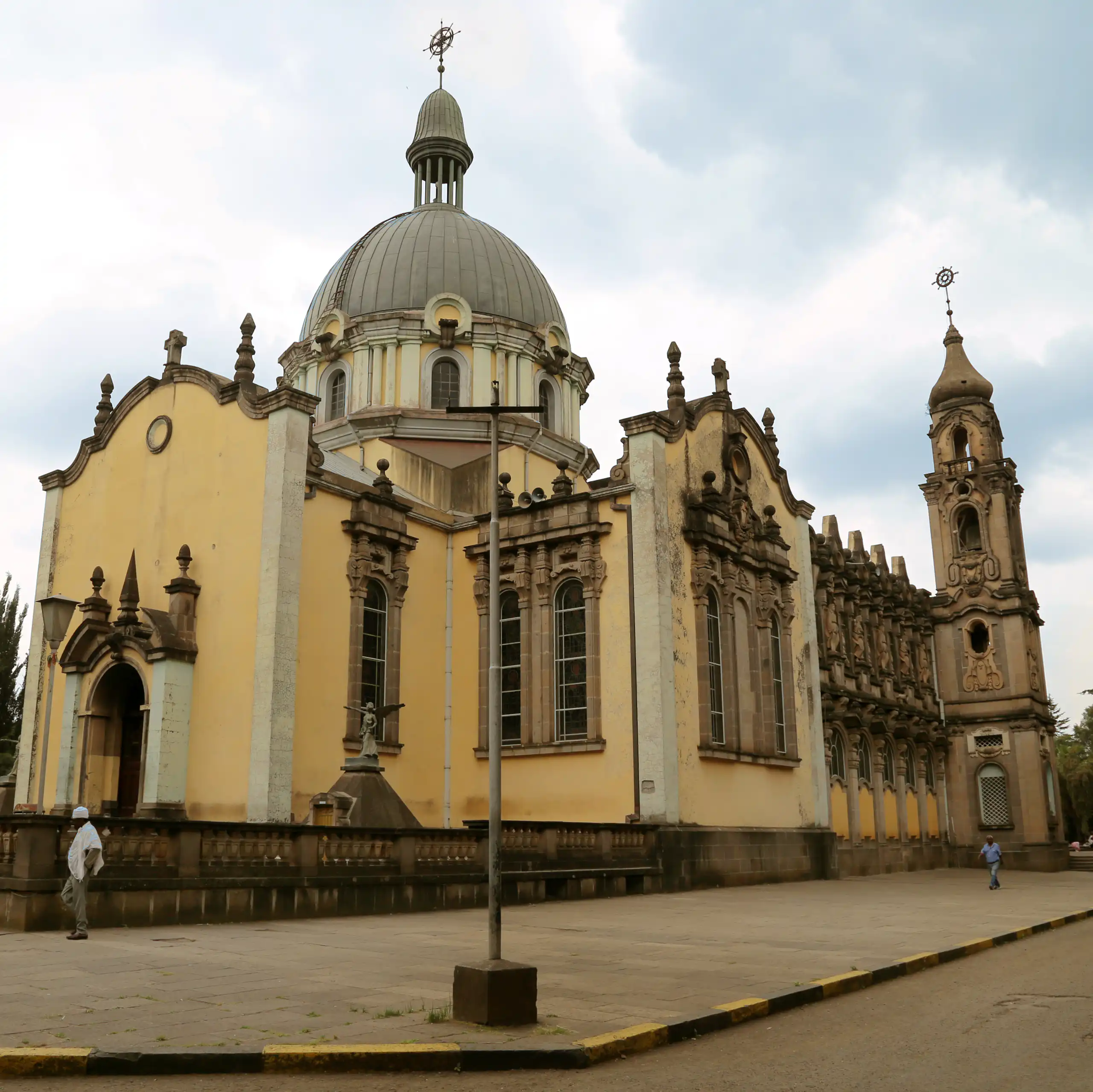 A church building
