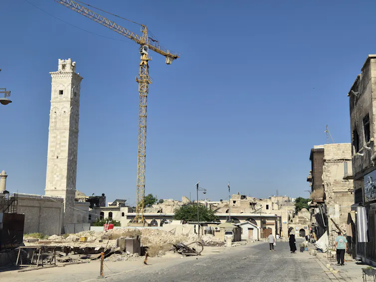 Work in the Old City of Aleppo