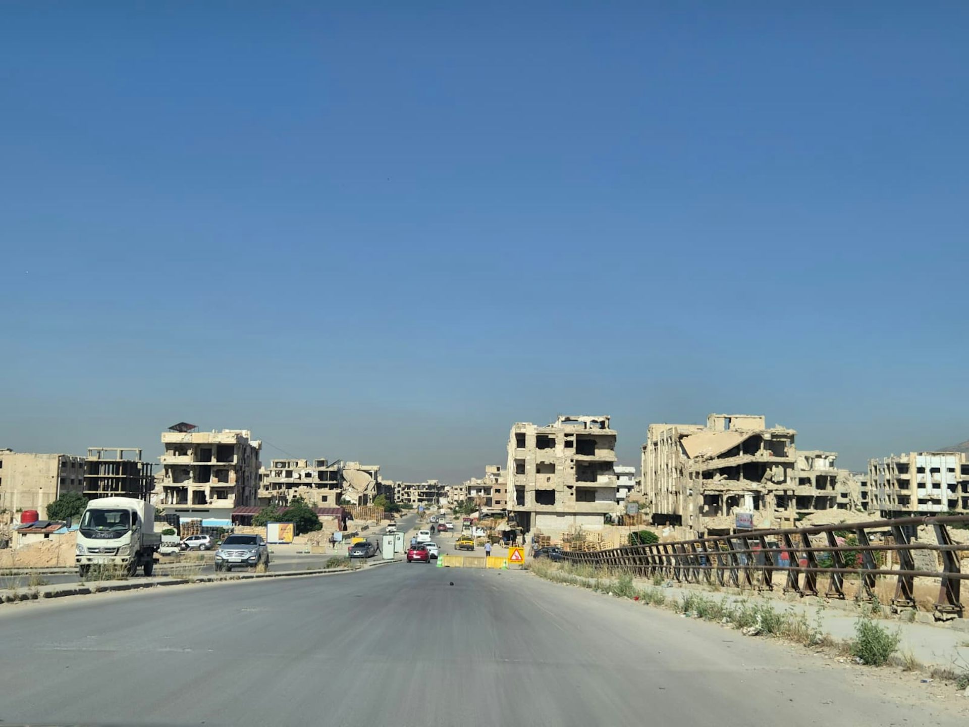 Syrians are rebuilding daily life as roads, bridges and community spaces reopen