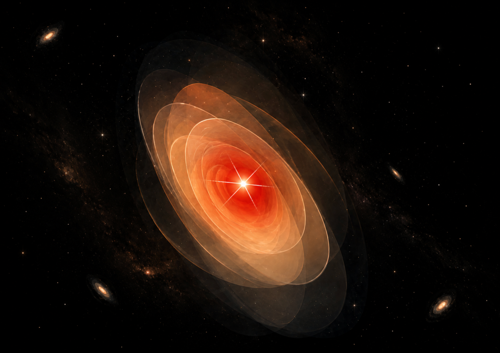 The universe is full of strange ‘little red dots’. A new study shines light on their real nature