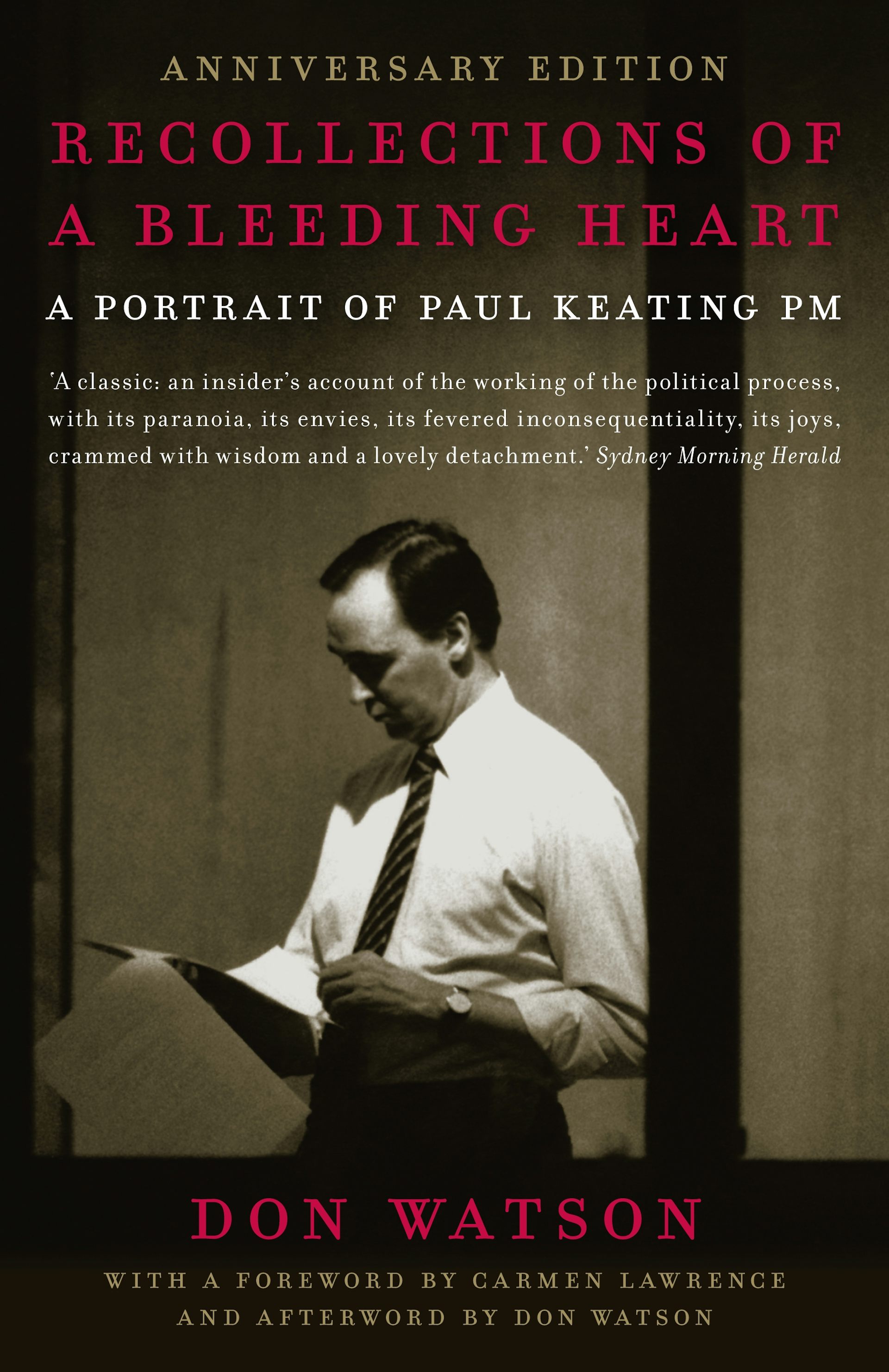 book cover: Recollections of a Bleeding Heart