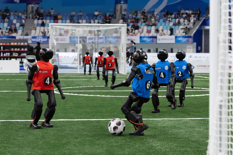 The games featured a football tournament.