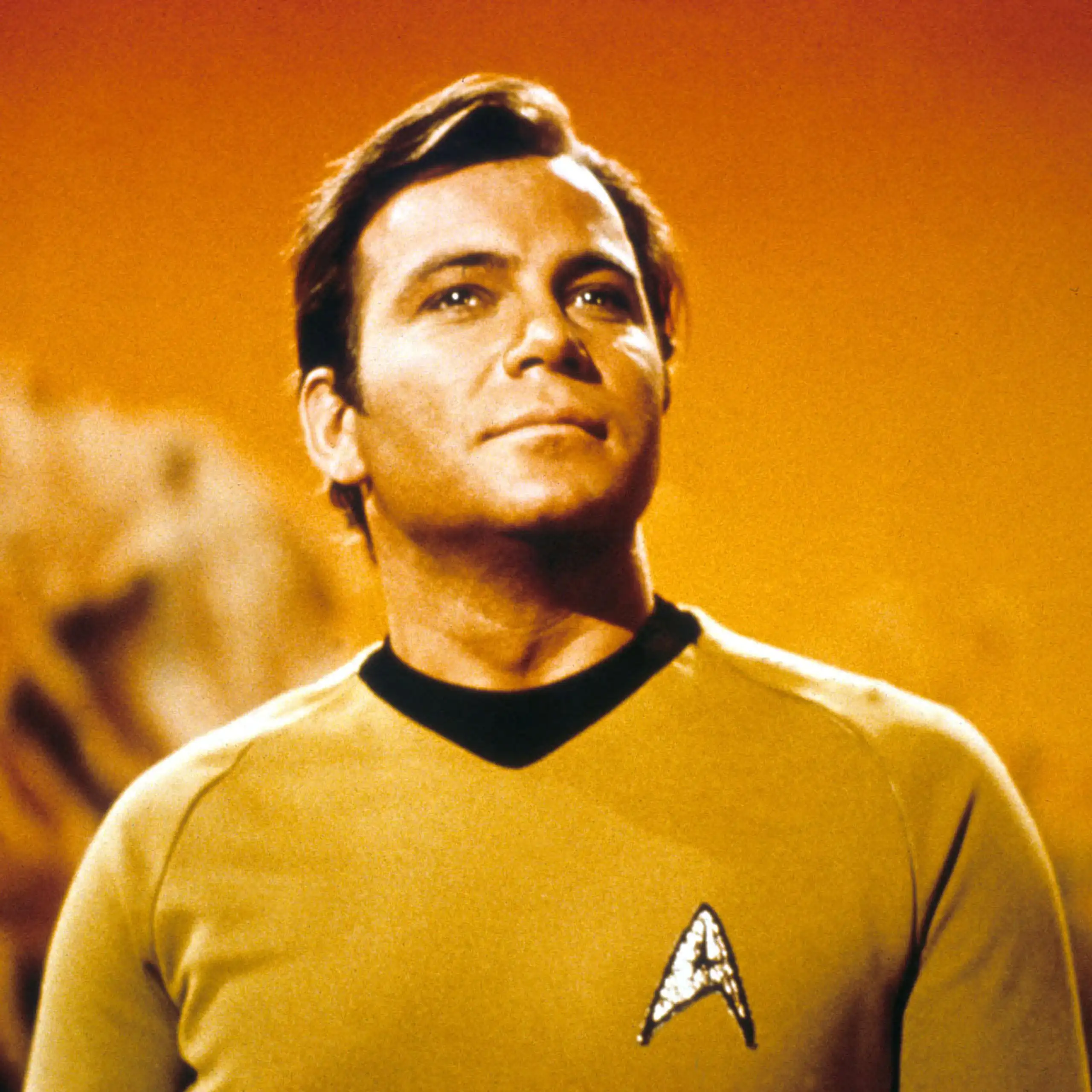 Captain James T. Kirk, played in the original Star Trek series by William Shatner.