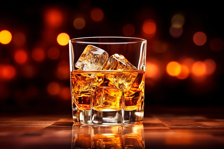Whiskey glass