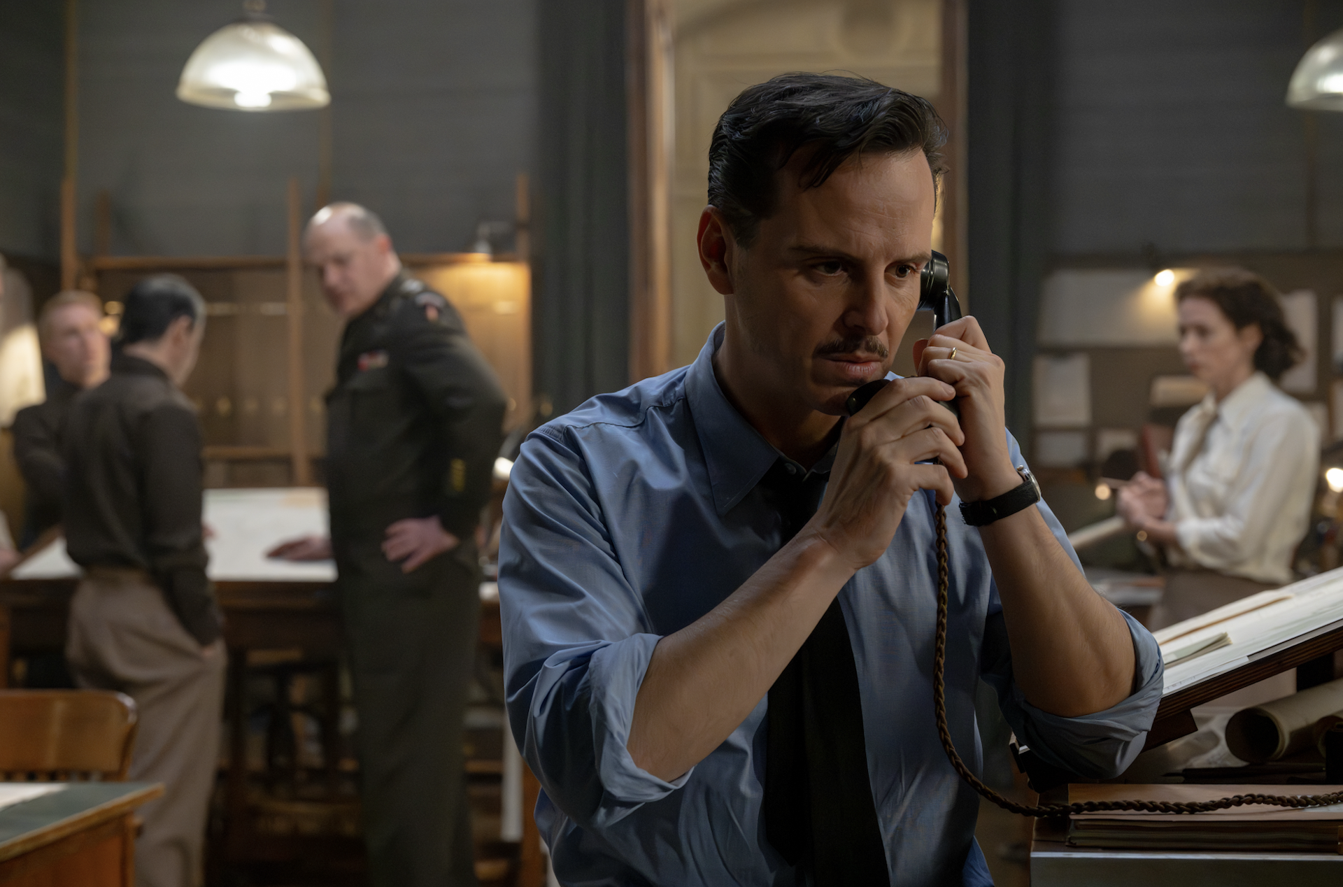 Pressure: Andrew Scott excels in D-day drama that gets caught between history and Hollywood
