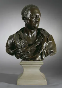 A bronze bust of Nicholas Hawksmoor