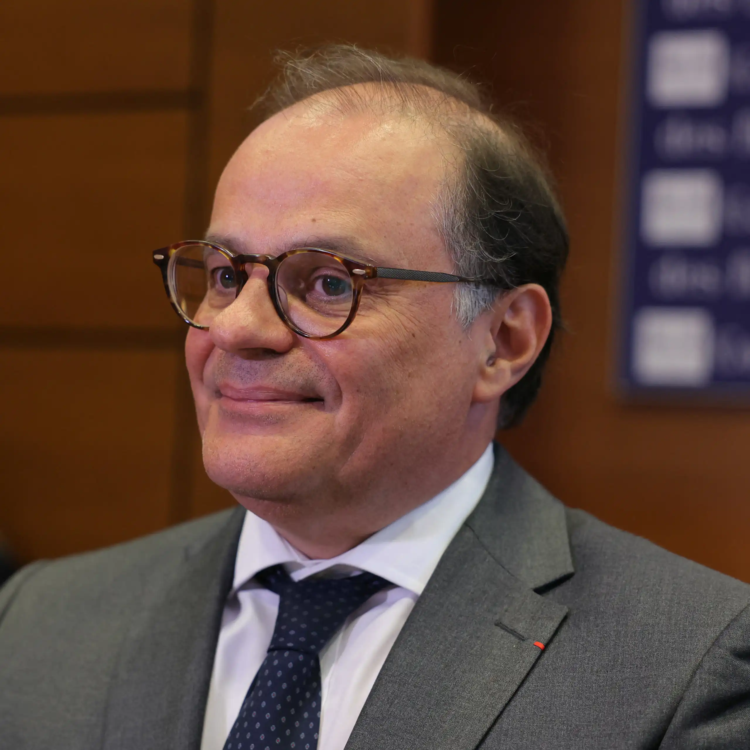 Portrait d’Emmanuel Moulin.