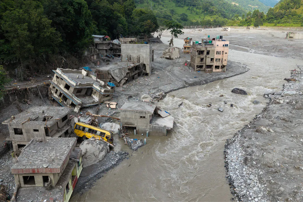 The collapse of a mountainside triggered Nepal’s devastating floods. As the region’s mountains heat up, it won’t be the last