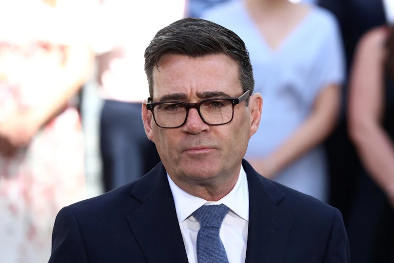 Andy Burnham standing outside Number 10 Downing Street