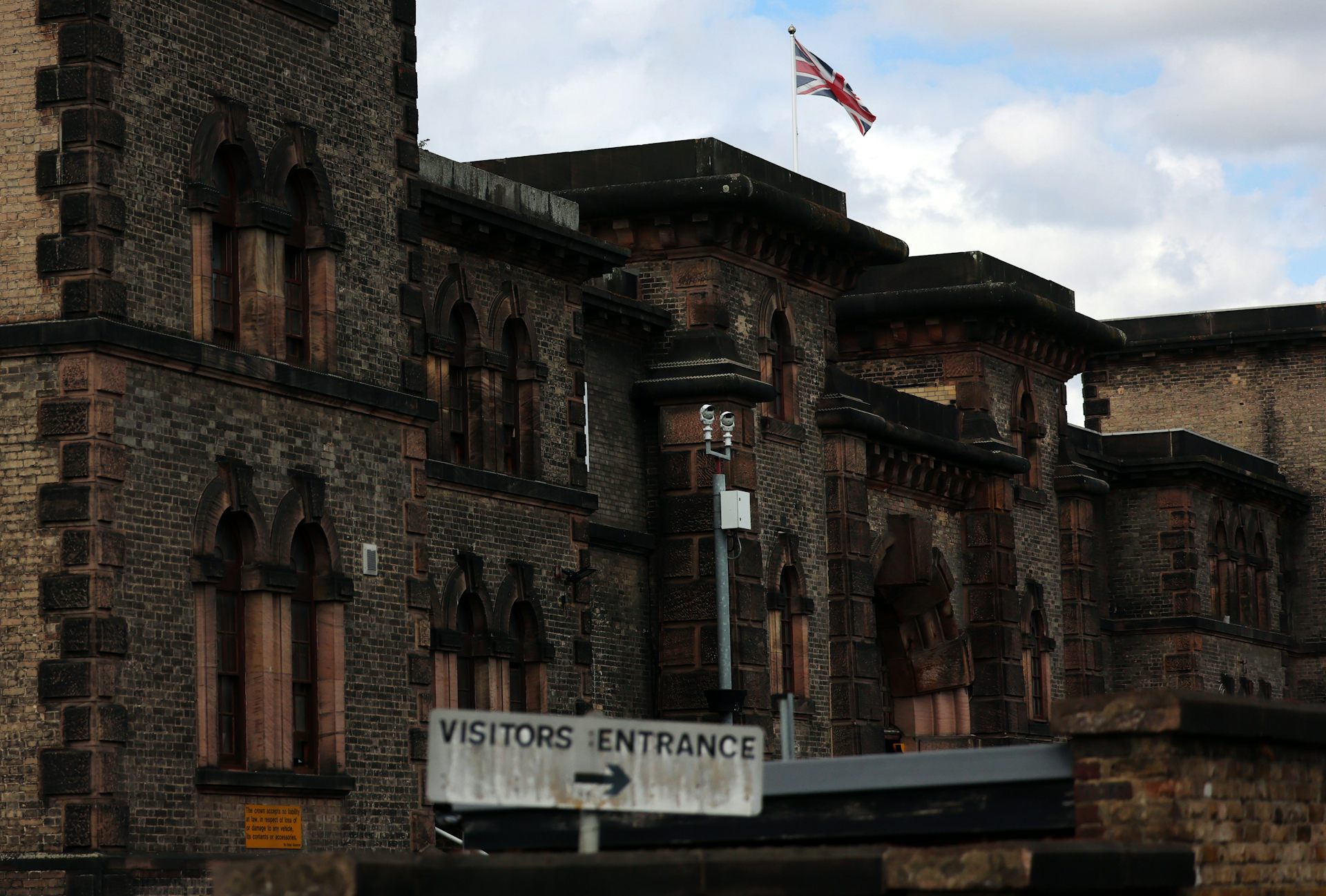 HMP Wandsworth, one of Britain's most overcrowded prisons