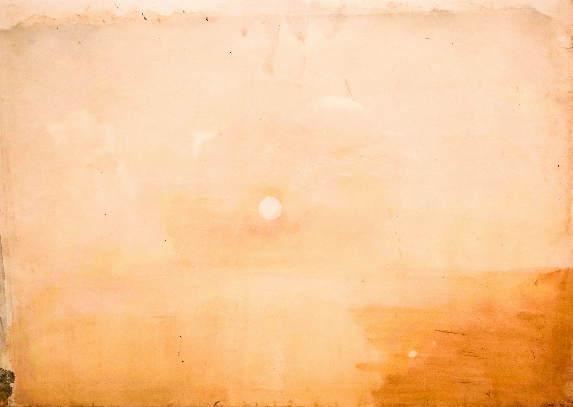 JMW Turner's The Sun Rising over Water.