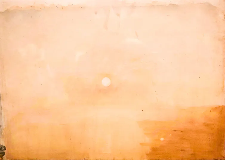 JMW Turner's The Sun Rising over Water.