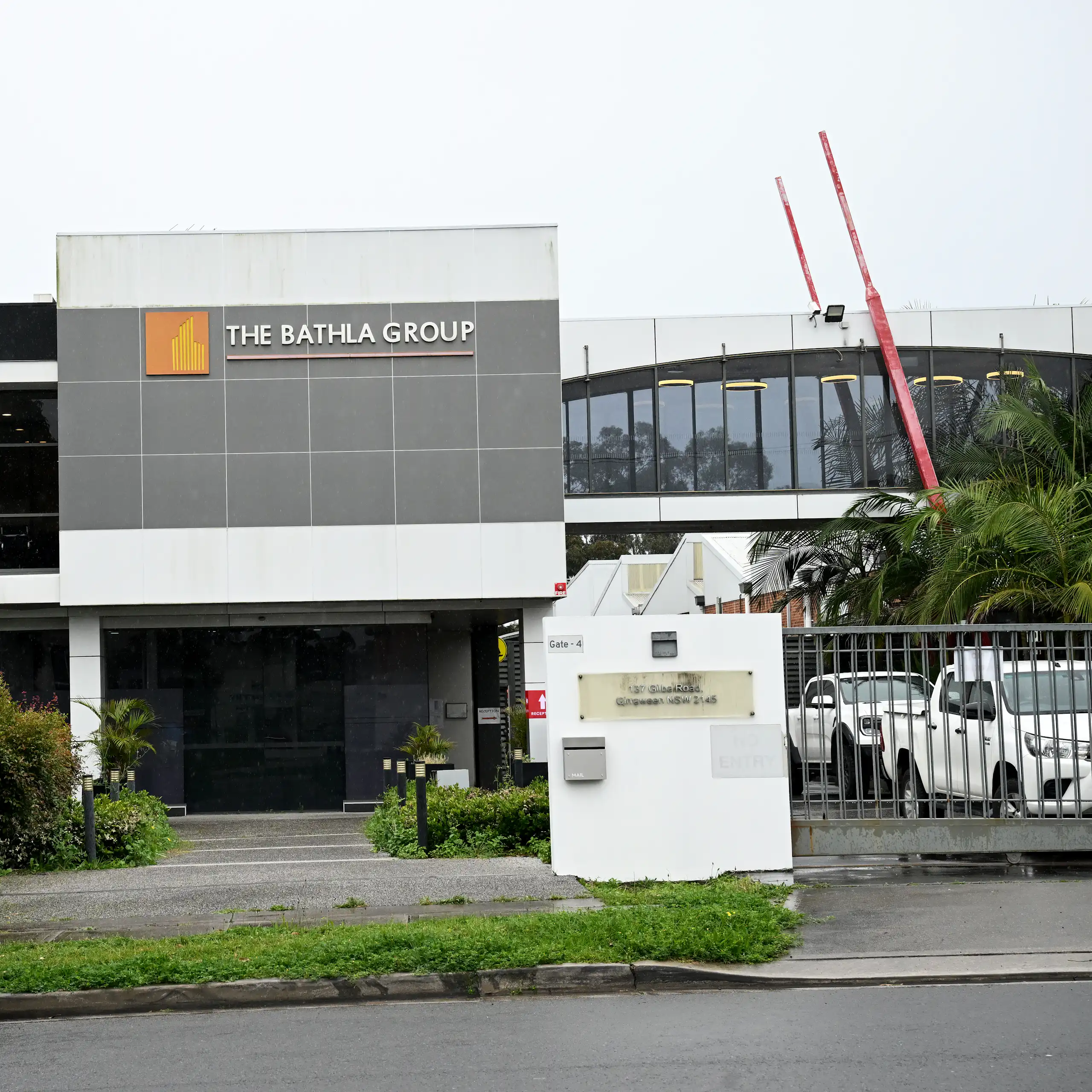The Bathla Group's Sydney headquarters, photographed in late August 2026.