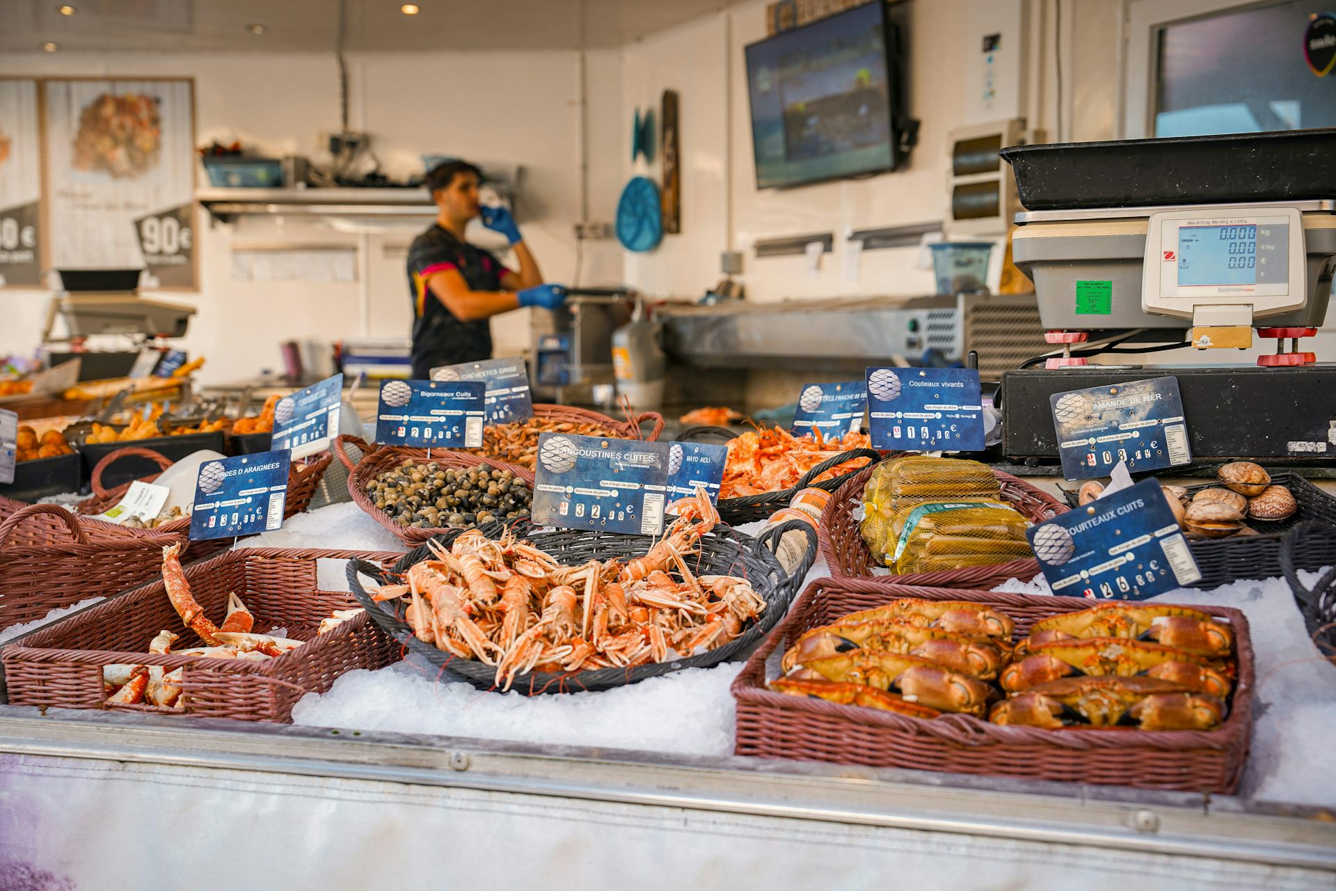Une étale de poissonnier.