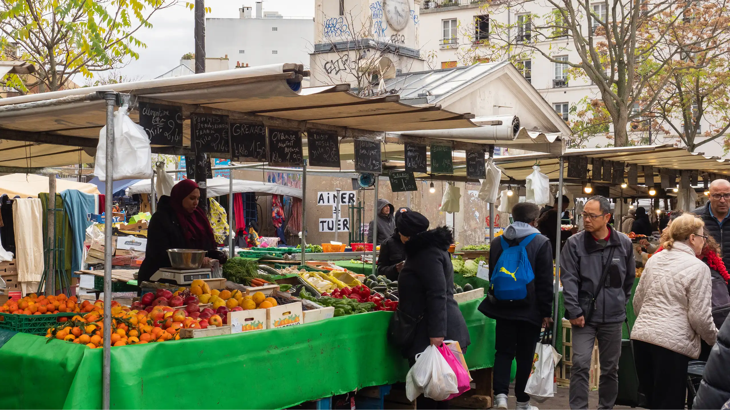Marché d'Aligre à Paris