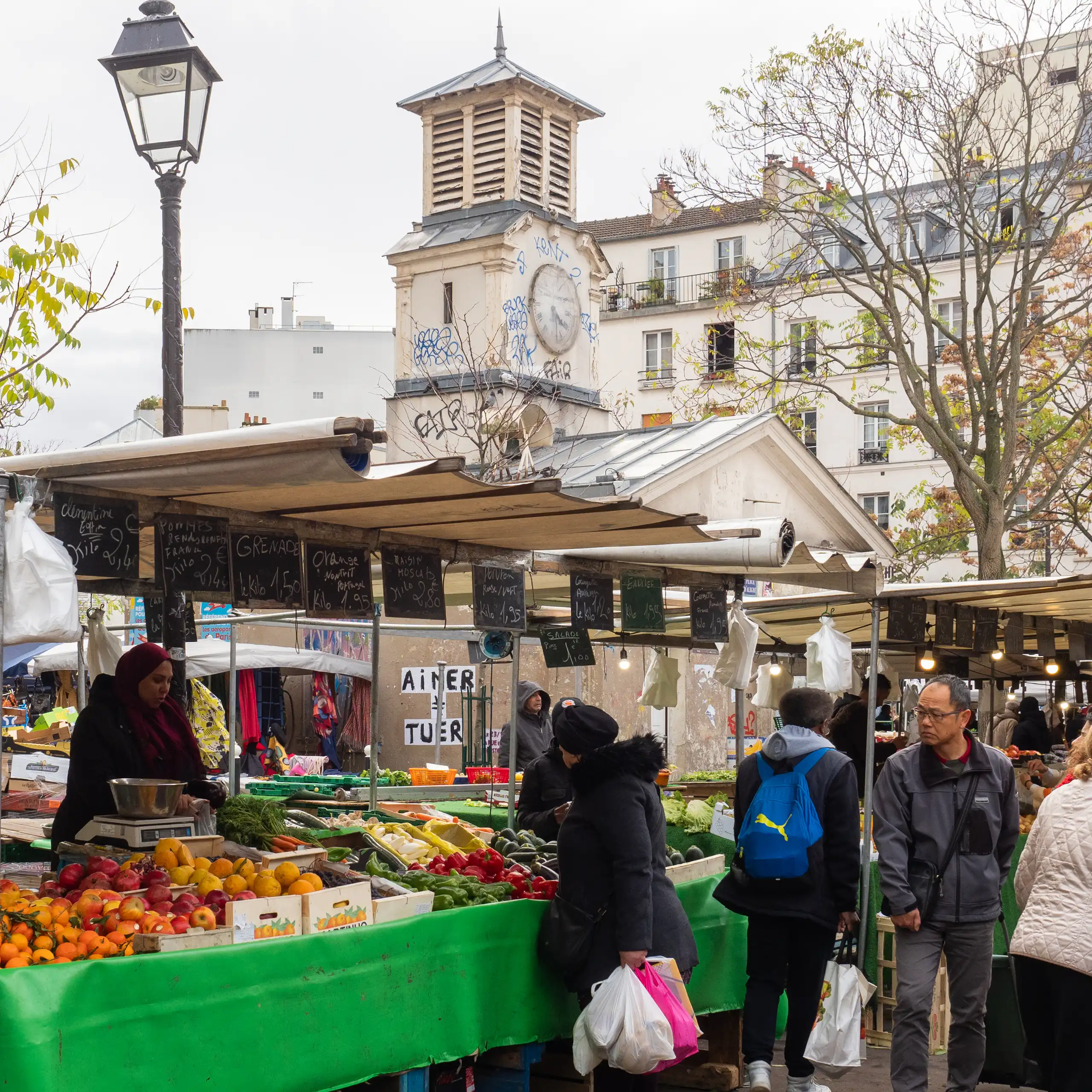Marché d'Aligre à Paris