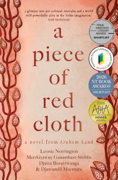 book cover: A Piece of Red Cloth