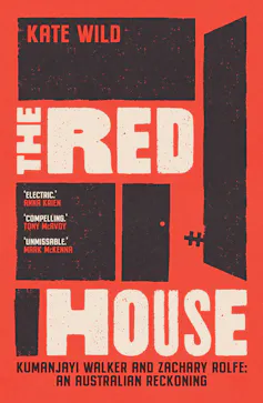 book cover: The Red House - Text-based cover