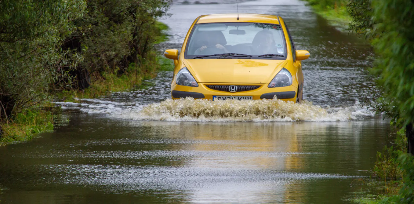 Driving through water is the biggest cause of death during floods – here’s how it can happen Driving through water is the biggest cause of death during floods – here’s how it can happen