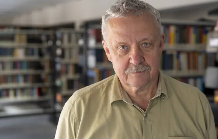 Portrait of the Russian mathematician Yurii Nesterov.