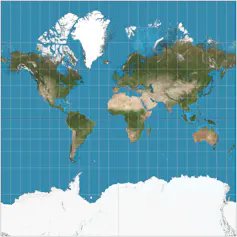 a map of the world