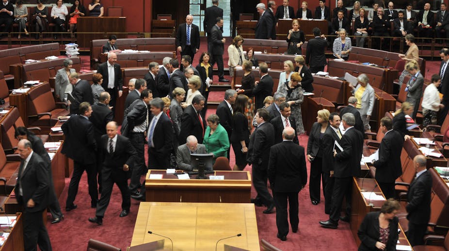 the crossbench, political history
