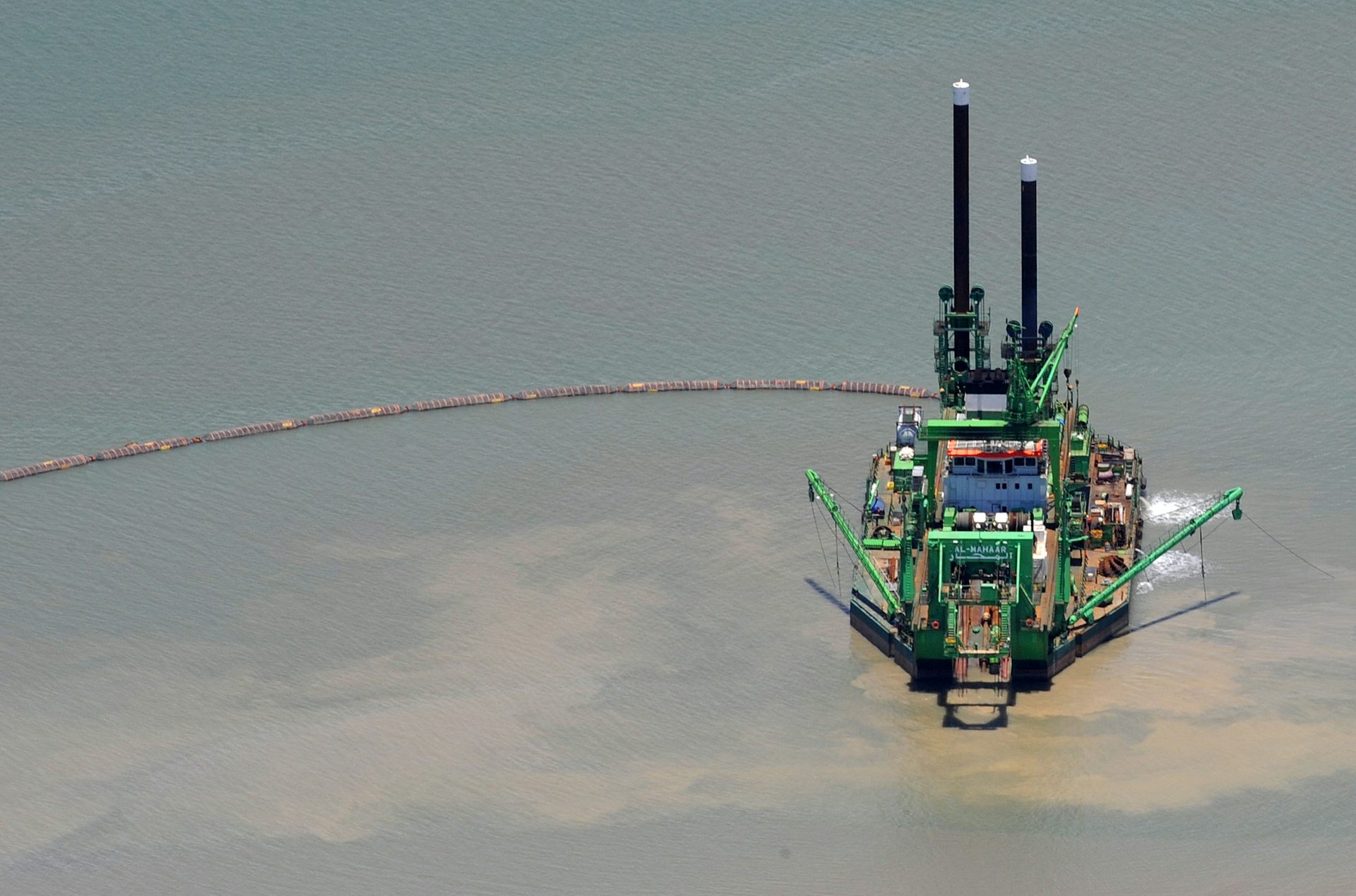 what does working coastal dredge
