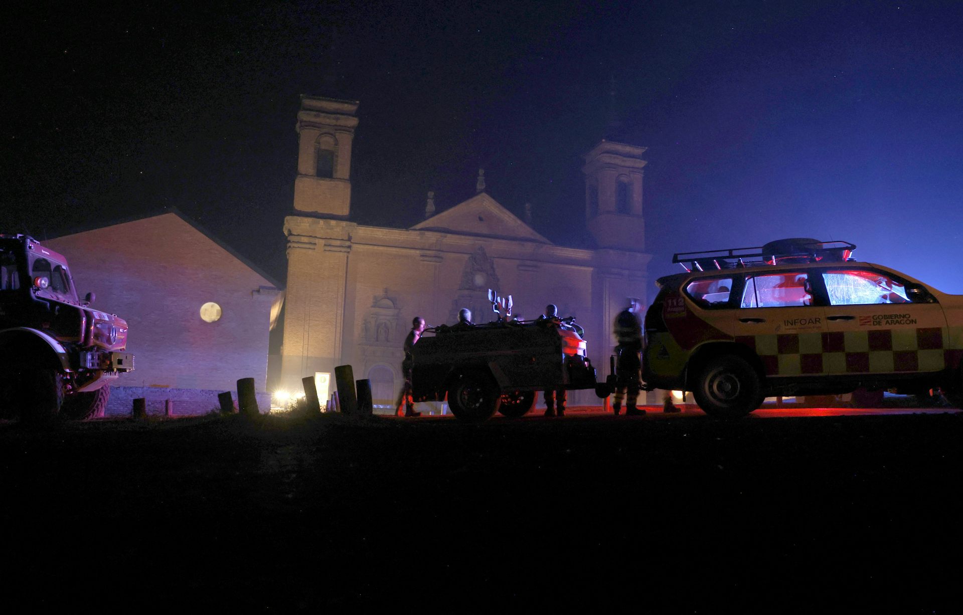 Un monastère espagnol touché par un incendie.