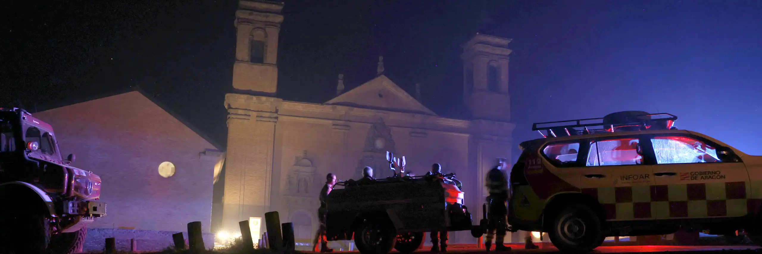 Un monastère espagnol touché par un incendie.