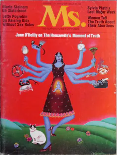 Portada de primavera de 1972 de _Ms._.
