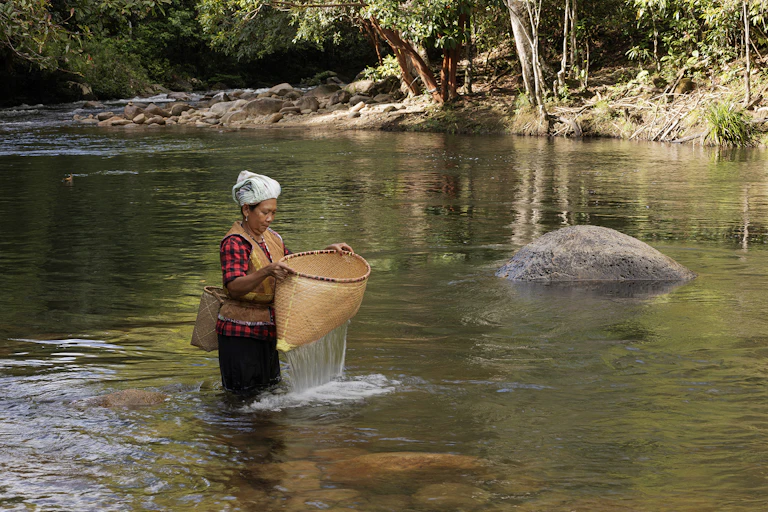 Sungai Setongah Lamandau Kalimantan Tengah