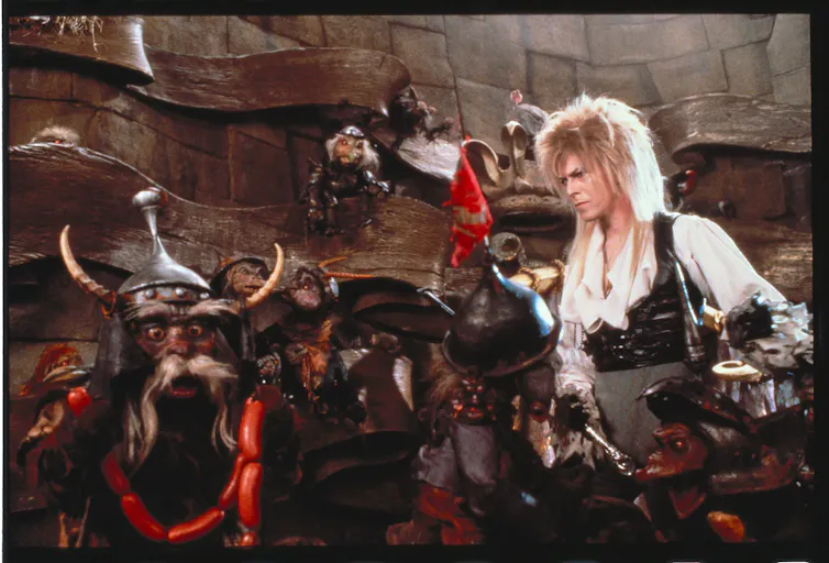 David Bowie and creatures.