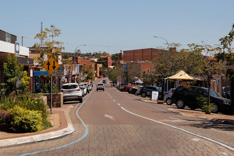 A general view of the town of Whyalla, South Australia.