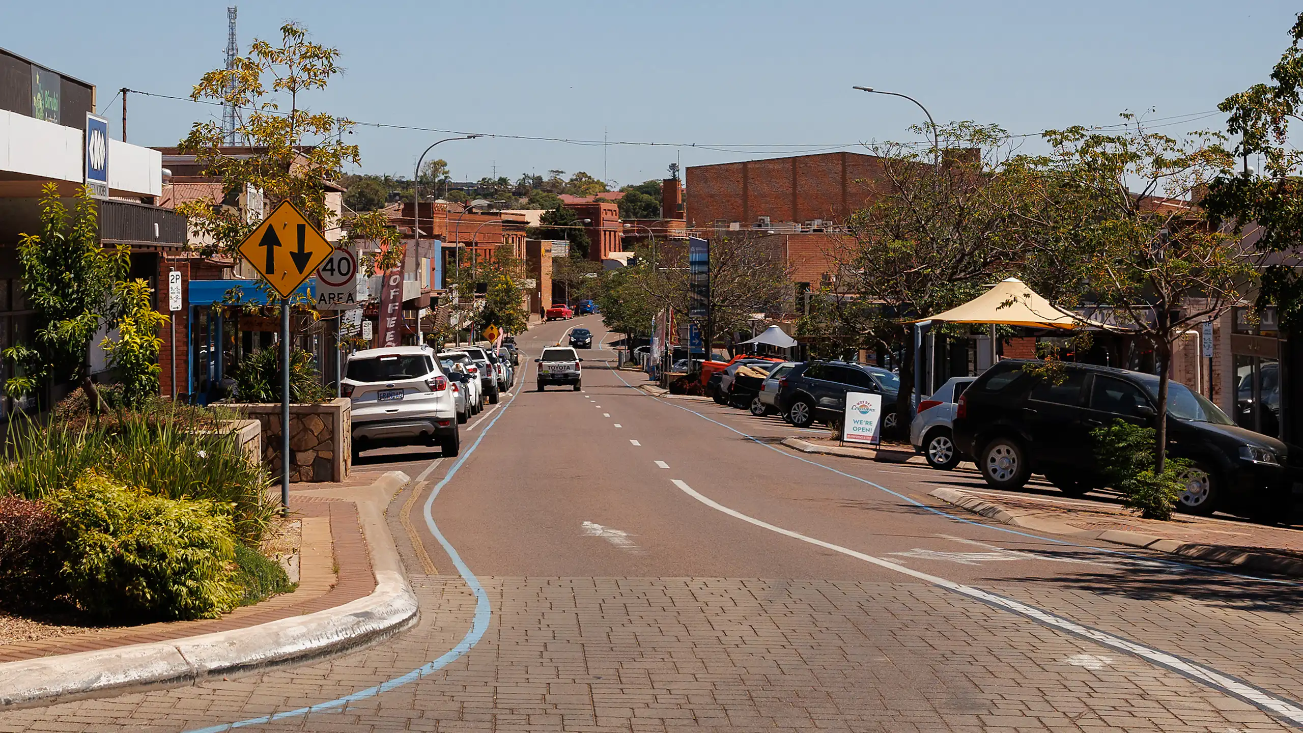 A general view of the town of Whyalla, South Australia.