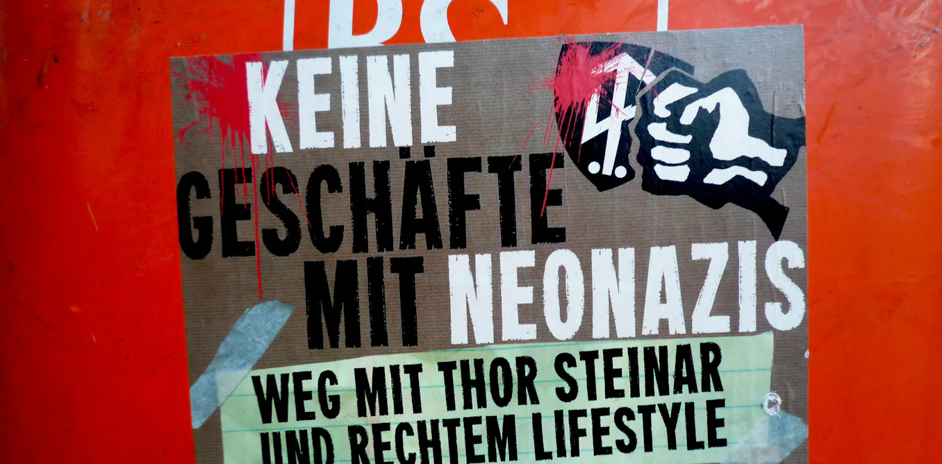 How the emojis and fashion choices of Germany’s far-right supporters get around the ban on Nazi symbolism