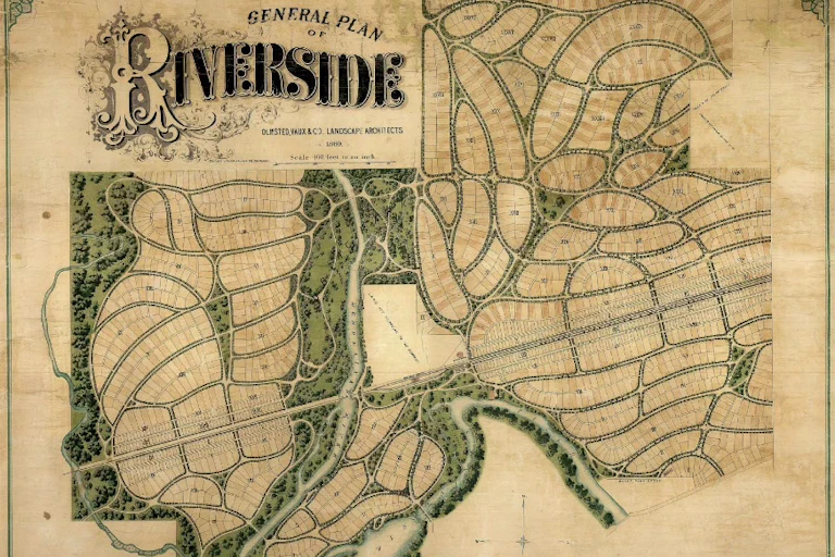 mapa mostra planta da cidade, cheia de ruas sinuosas
