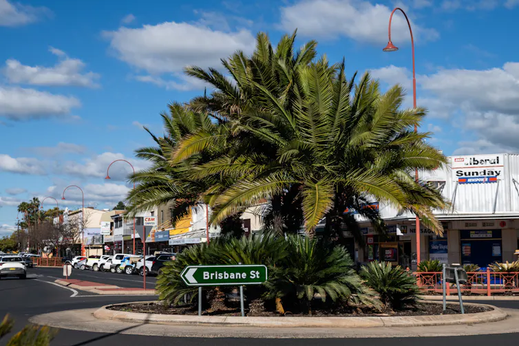 A general view of Brisbane Street, Dubbo, NSW