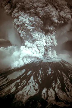 Eruption of Mount St. Helens on May 18, 1980