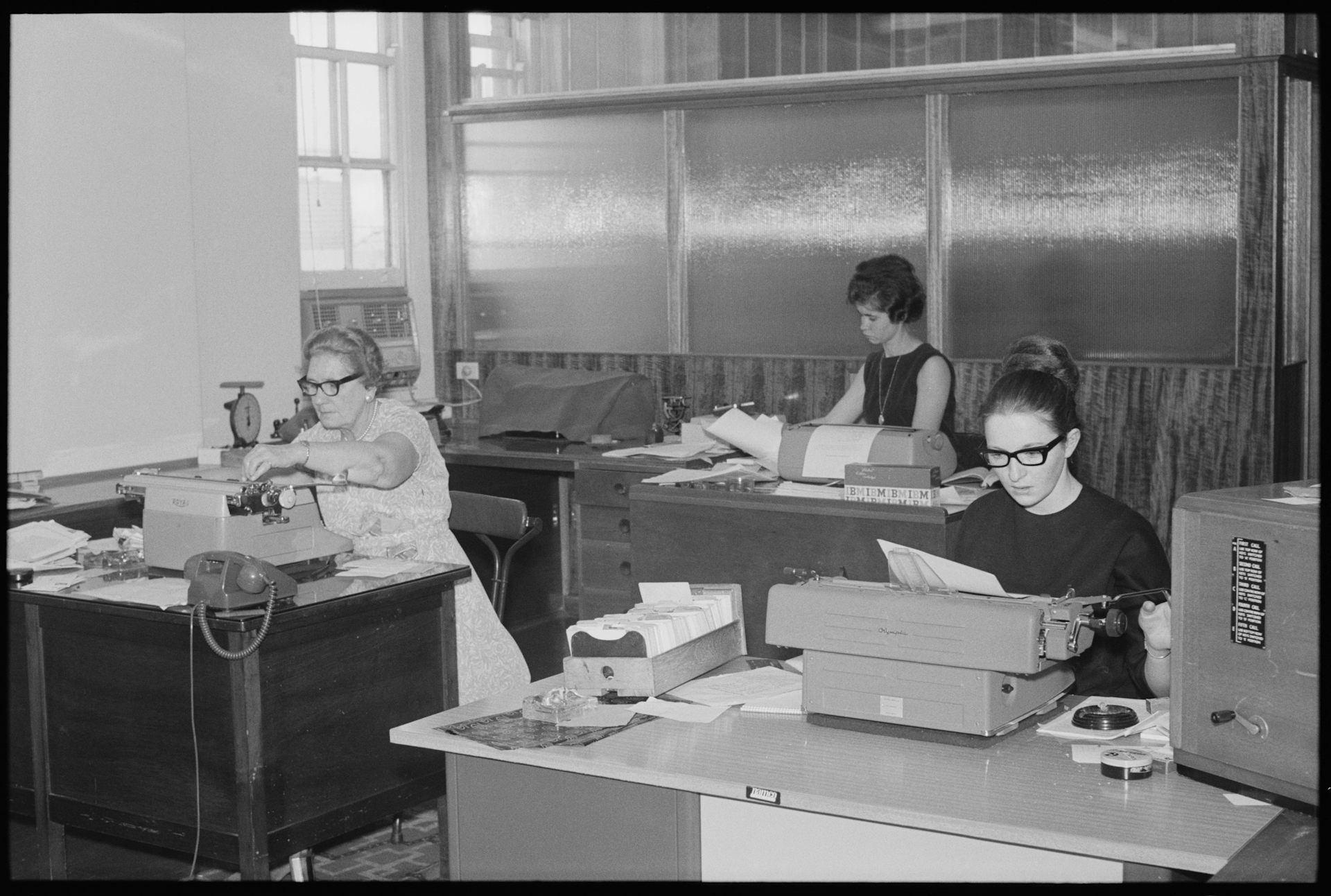 Women’s work – and office fashion – has changed radically over the last 60 years. Cue couldn’t keep up