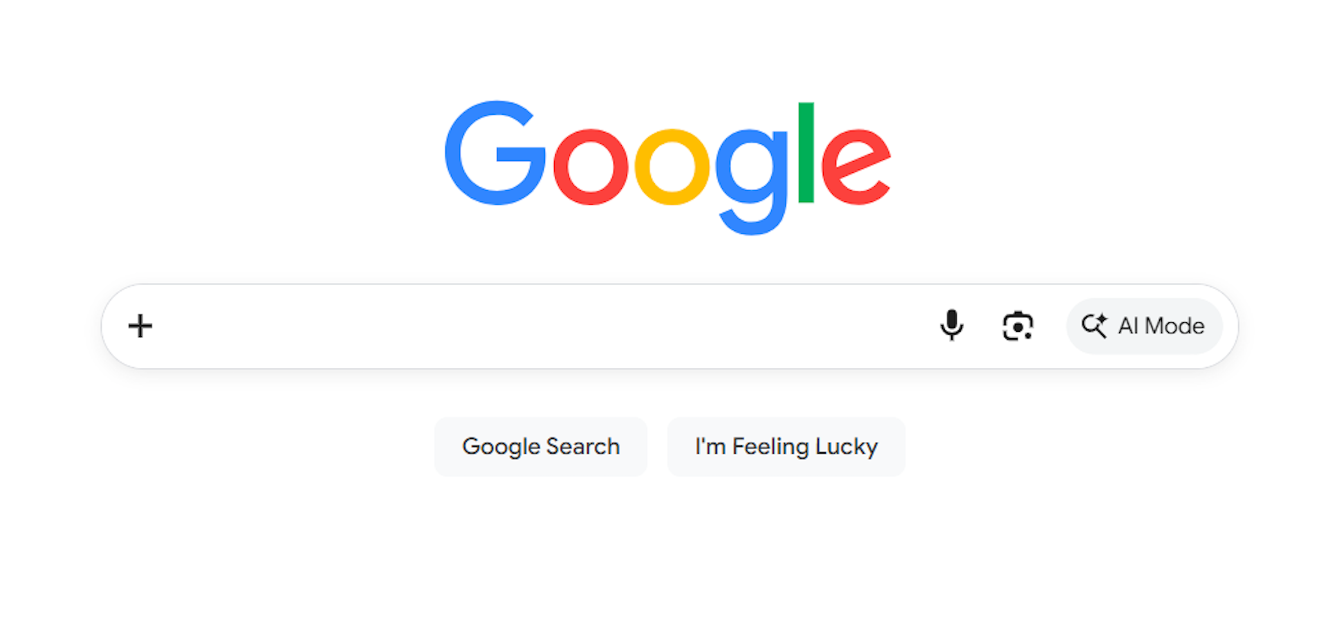 A screenshot of the Google search bar