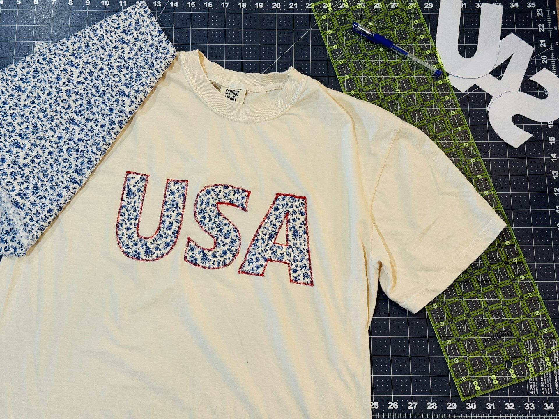 Upcyling a T-shirt