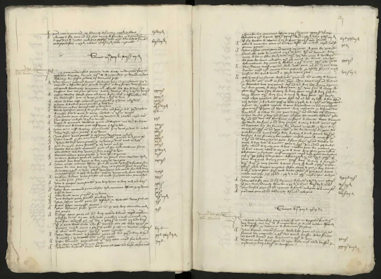 Extrait des comptes de la ville de Lille