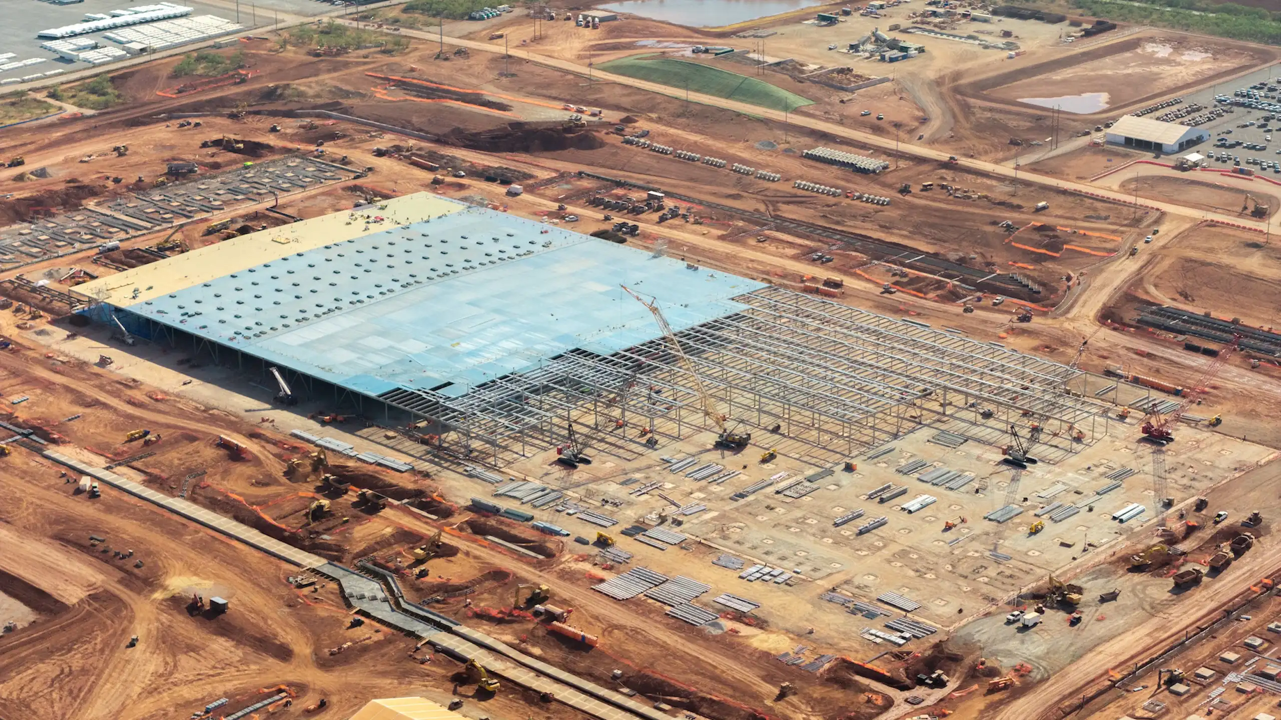 chantier de data center