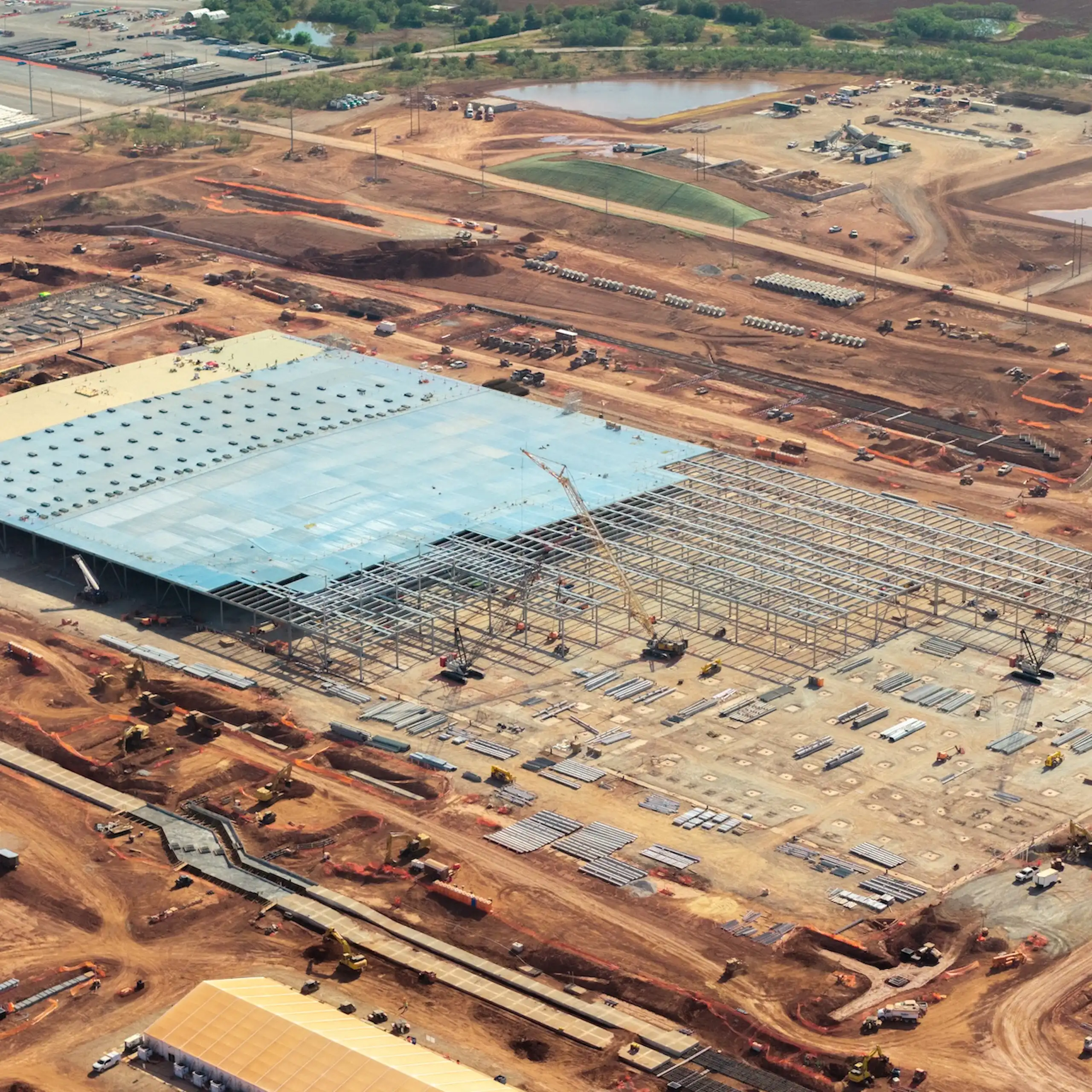 chantier de data center