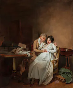 La Tendresse conjugale, par Louis-Leopold Boilly (autour de 1810)